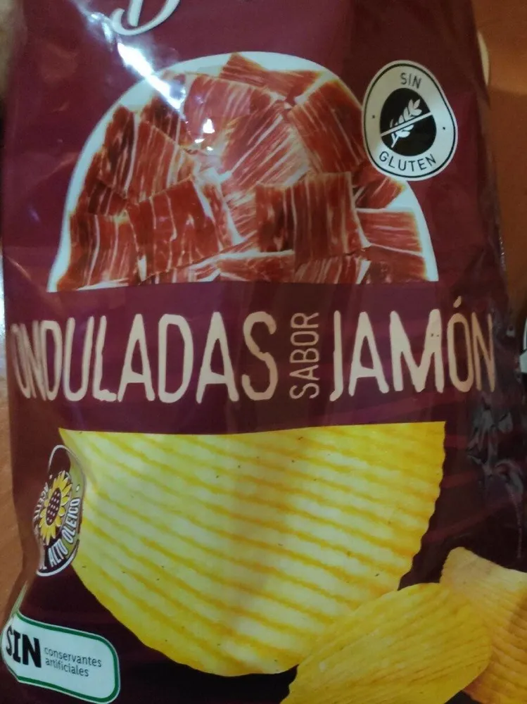 Onduladas sabor jamón