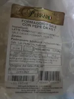 Formation sale con pepe