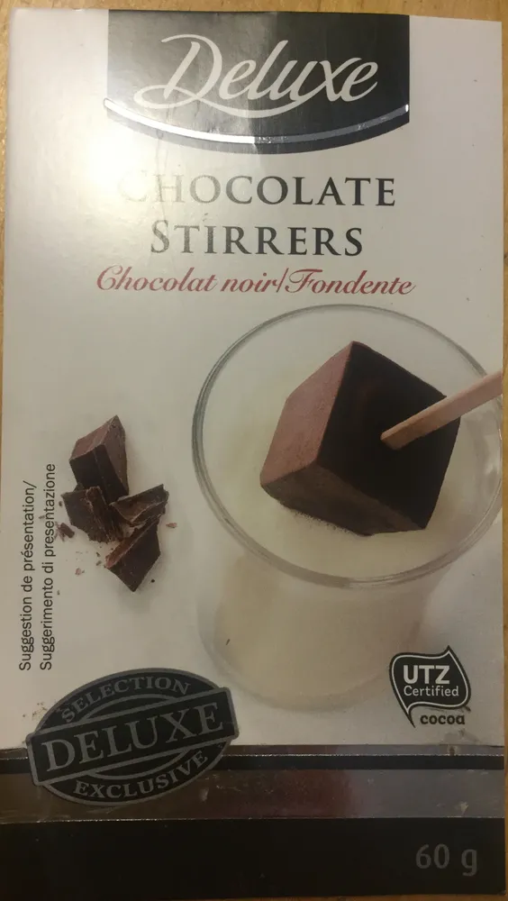 Chocolate stirrers