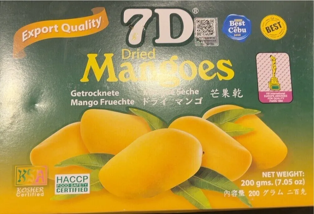 Dried mangoes