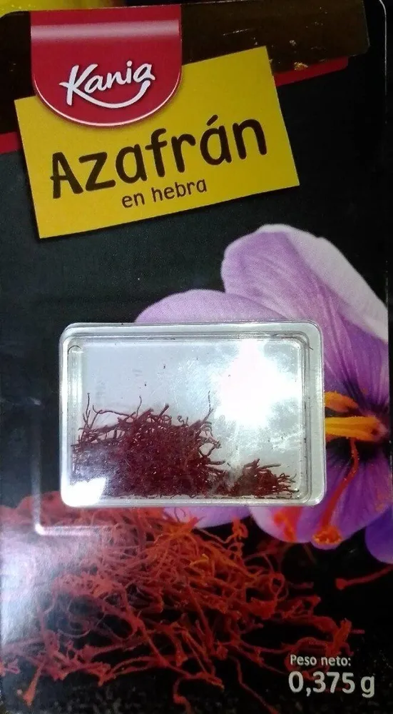 Azafrán en hebra
