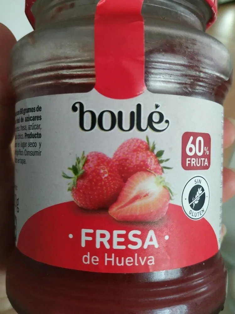 Confiture de fraises