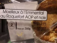 Moelleux à l'emmental,au roquefort Aop