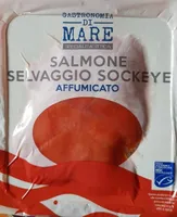 Salmone selvaggio rosso affumicato Sockeye