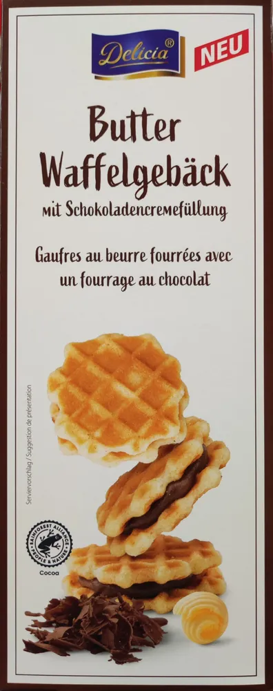 Butter Waffelgebäck
