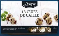 Œufs de caille x18