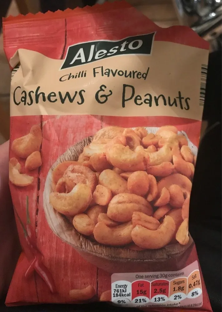 Alesto Cashew Erdnuss Mix, Hot Chili