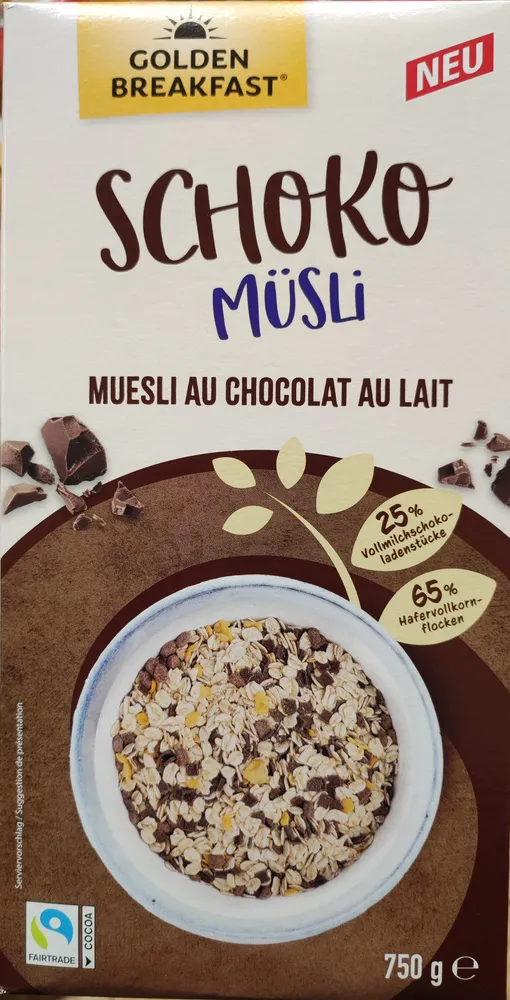 Muesli Au Chocolat Au Lait