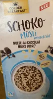 SCHOKO MÜSLI WENIGER SÜẞ