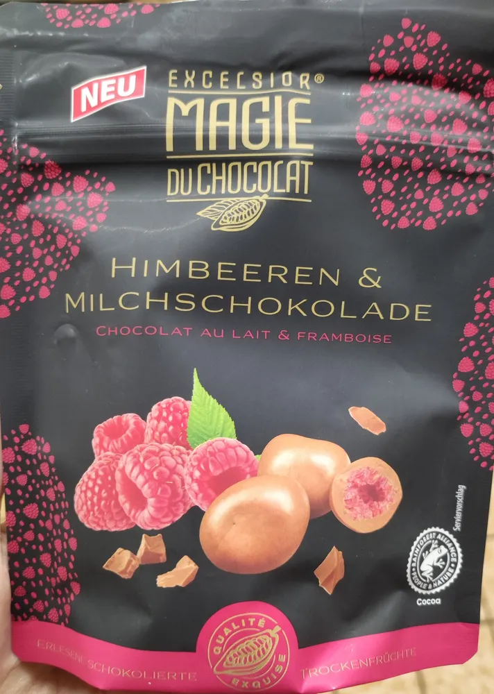Himbeeren & Milchschokolade