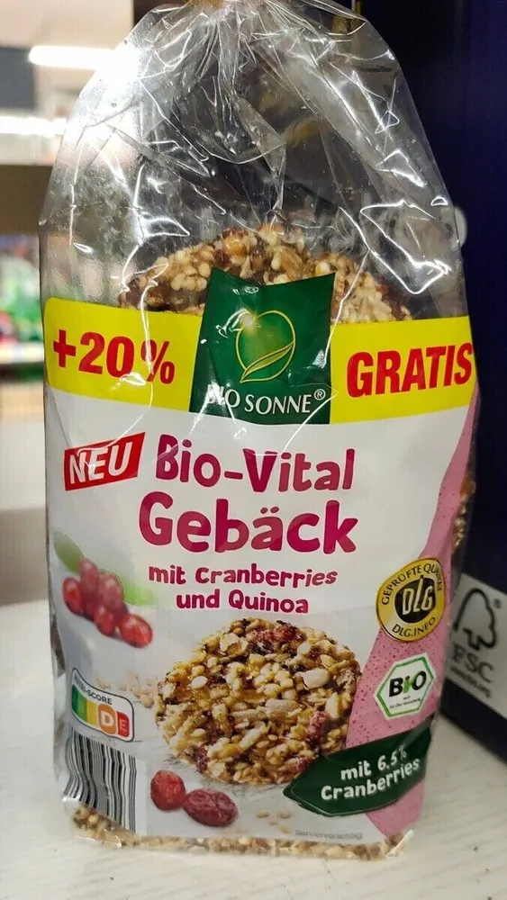 Bio-Vital Gebäck