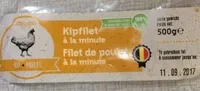 Filet de poulet à la minute