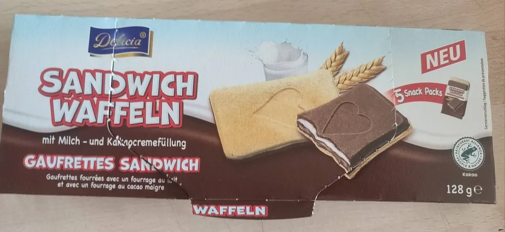Sandwich Waffeln