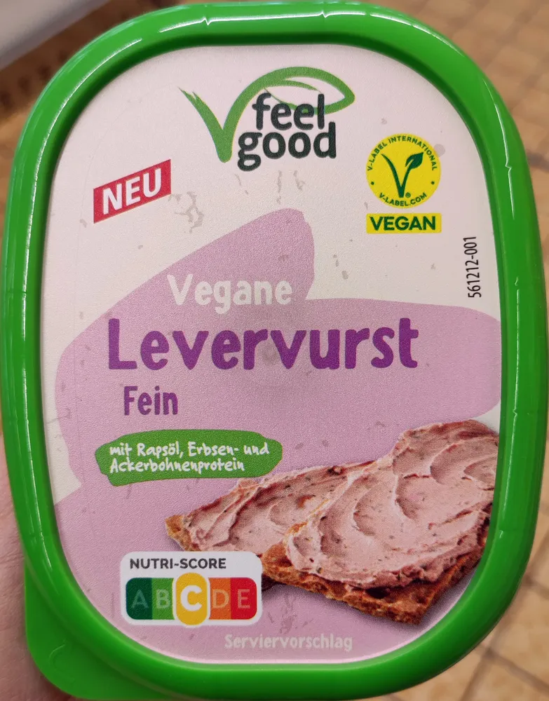 Vegane Levervurst Fein