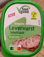 Vegane Levervurst Schnittlauch