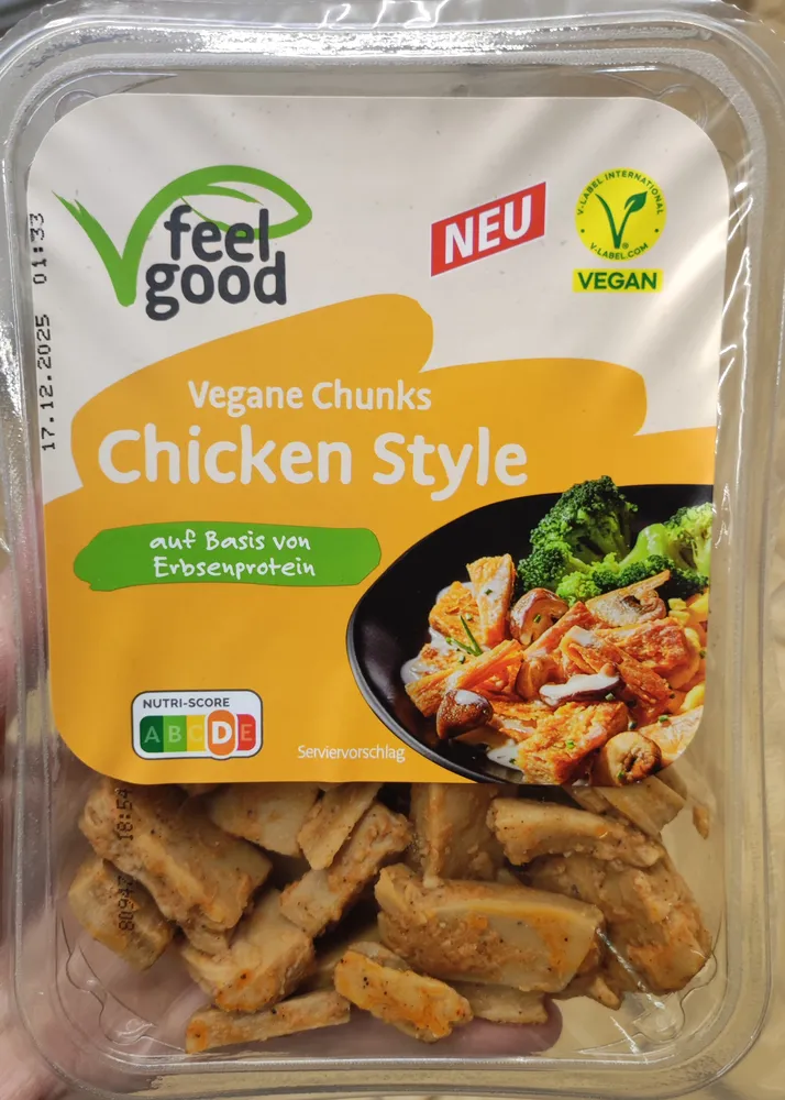Vegane Chunks Chicken Style
