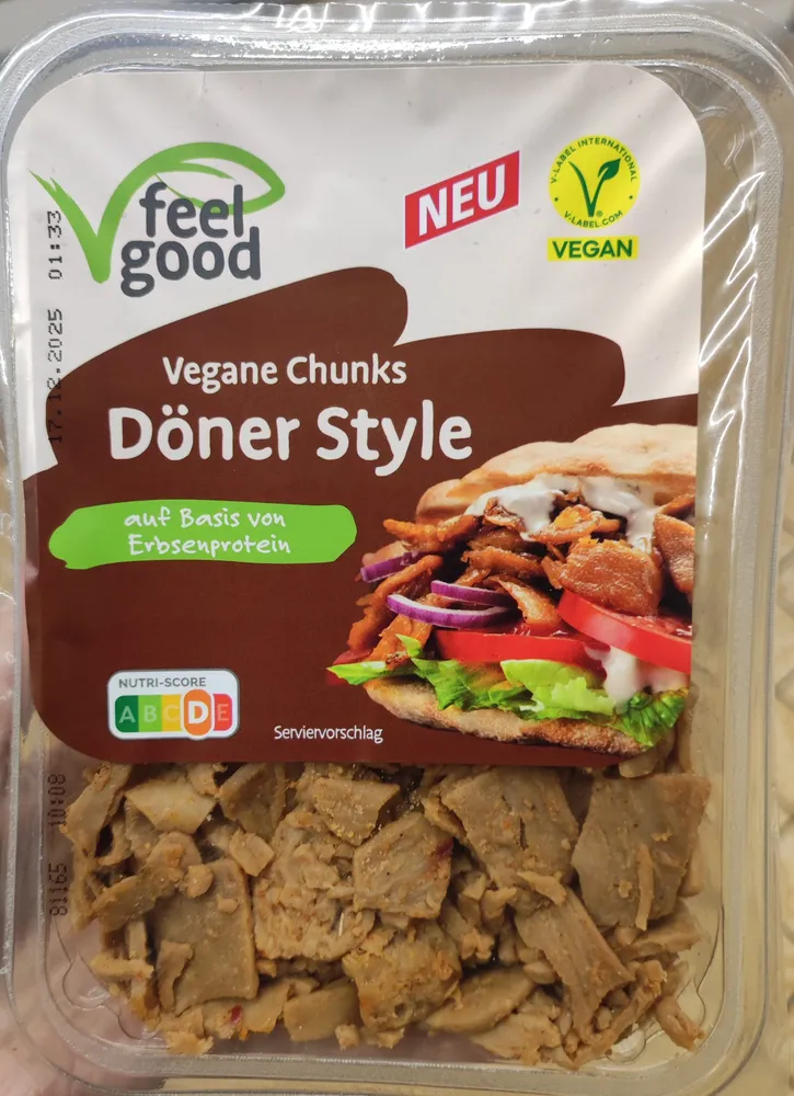 Vegane Chunks Döner Style