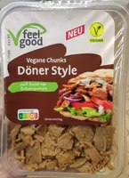Vegane Chunks Döner Style