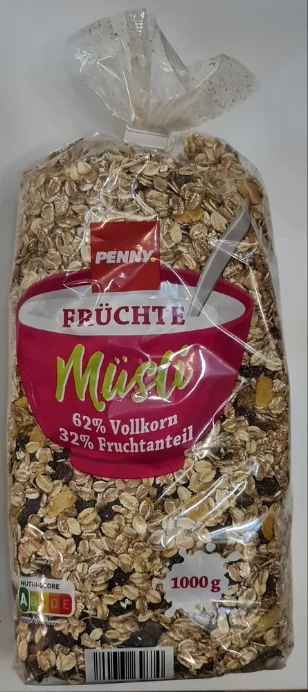 Früchte Müsli