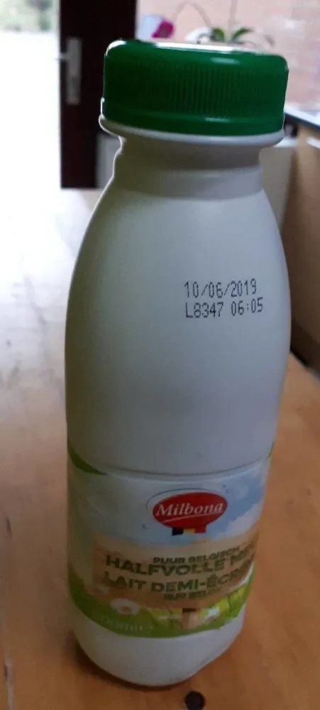 Lait demi ecreme