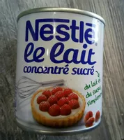 Lait concentré sucré