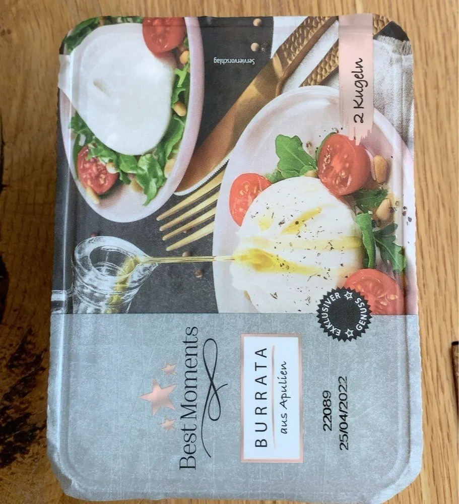 Burrata aus Apulien