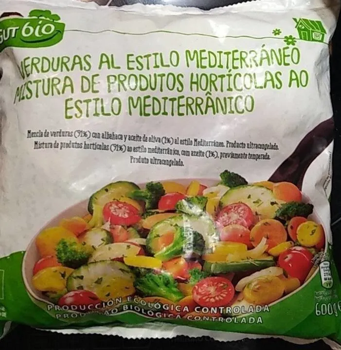 Verduras estilo mediterráneo