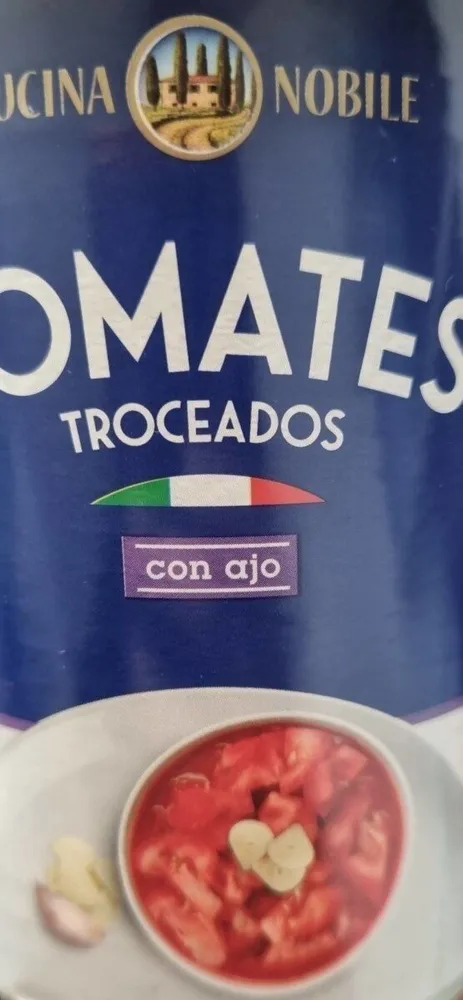 Tomates troceados