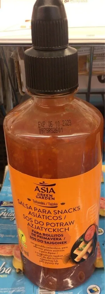 Salsa para snacks asiaticos