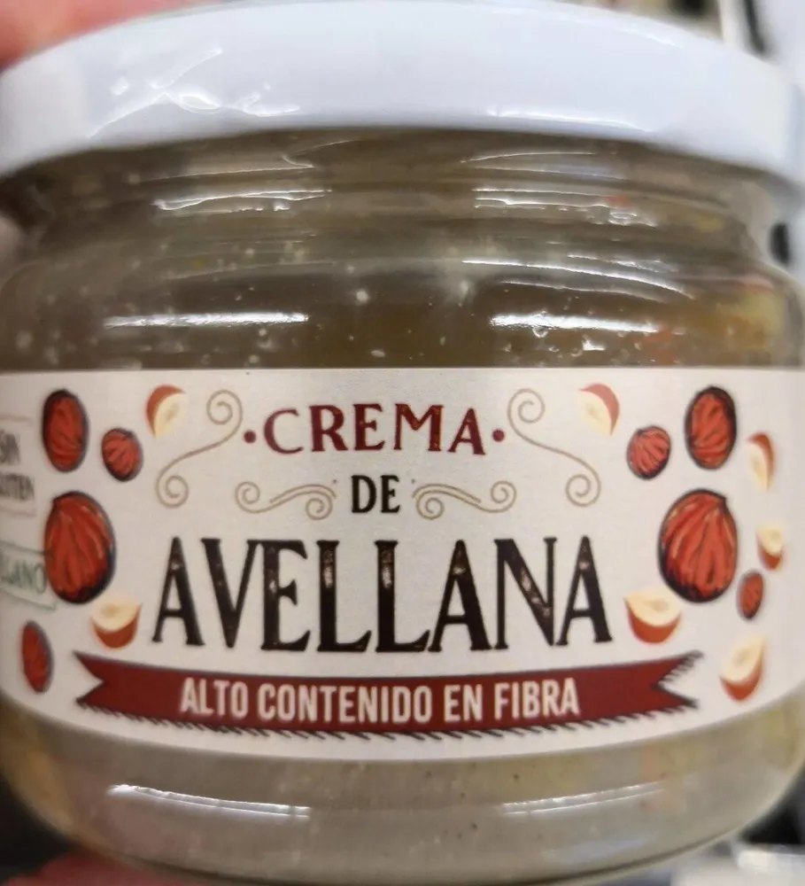 Crema de avellana