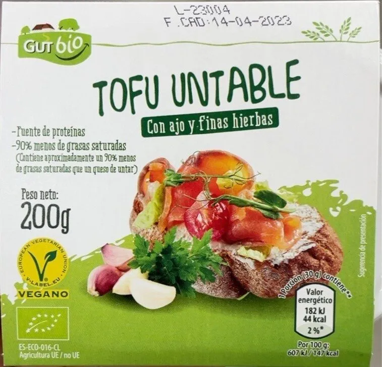 Tofu untable bio