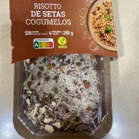 Risotto de setas cogumelos