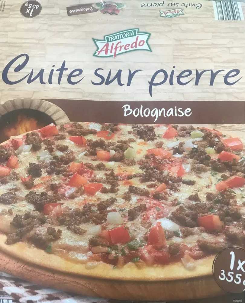 Pizza bolognaise