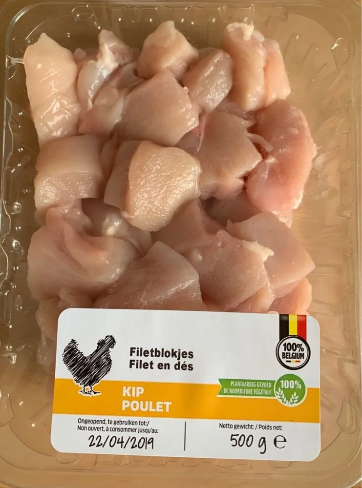 Filet en dés poulet
