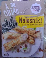 Naleśniki z serem i rodzynkami