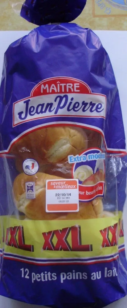 Petits pains au lait (x 12) Extra moelleux XXL