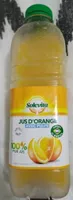 Pur jus orange Avec pulpe