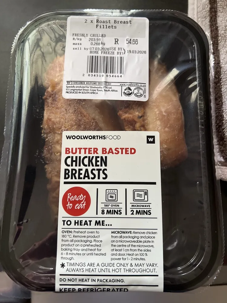 Butter Basted Chicken Breasts