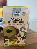 Mouliné de légumes verts