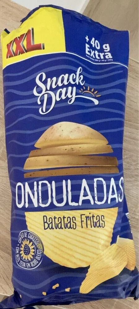 Batatas Fritas Onduladas