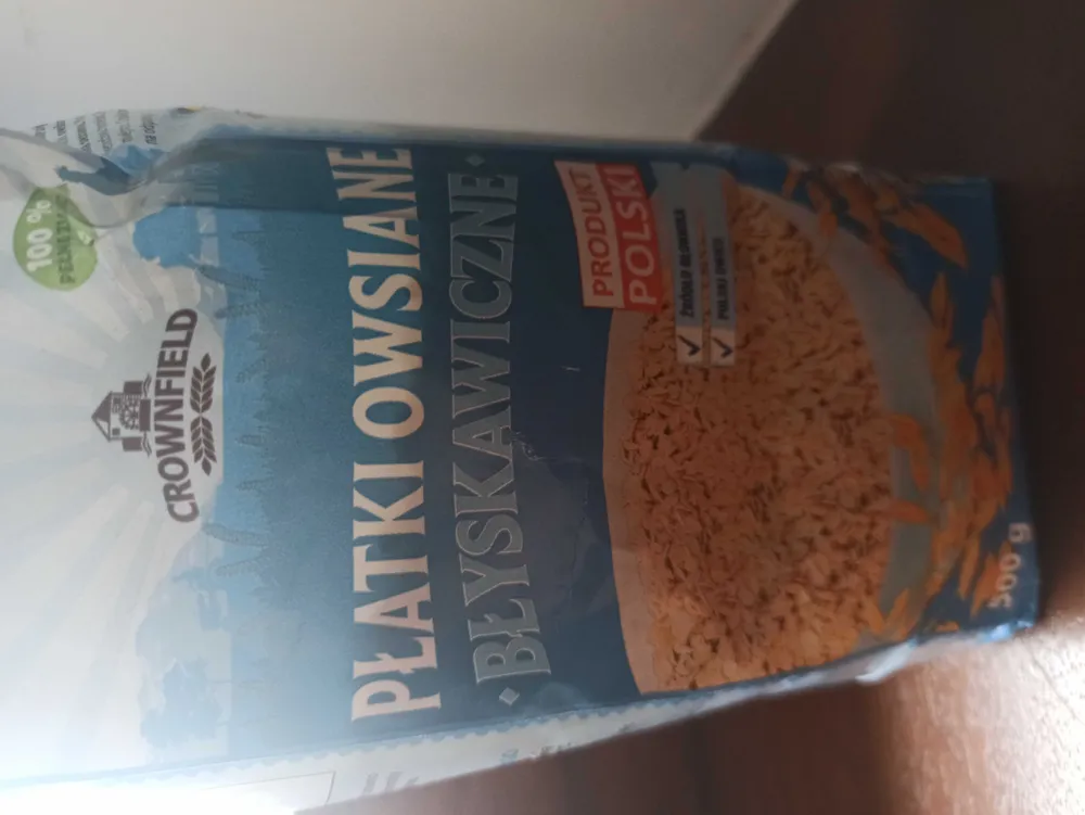 Płatki owsiane błyskawiczne
