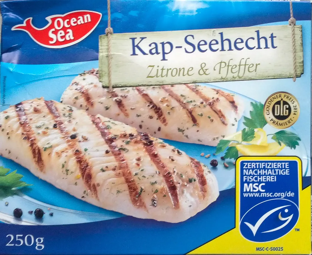 Kap-Seehecht Zitrone & Pfeffer