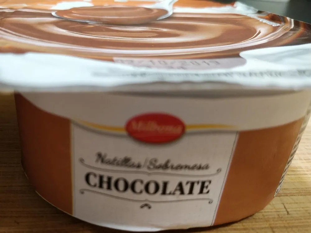 Natillas chocolate