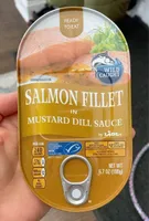 Wild pacific salmon fillet in a dill & mustard sauce