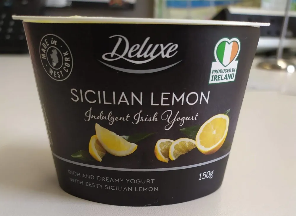 Indulgent Irish Yogurt Sicilian Lemon