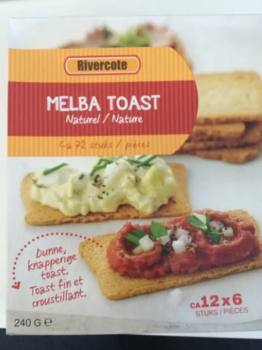 Melba Toast Naturel