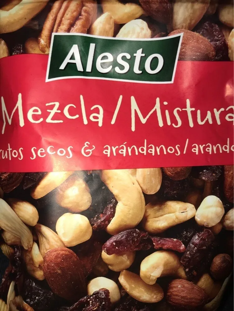Mezcla / Mistura frutos secos & arándanos / arand