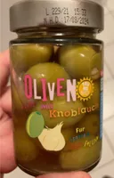 Oliven mit Knoblauch