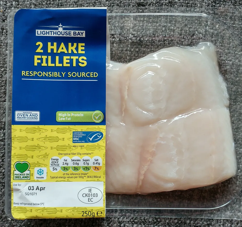 2 Hake Fillets