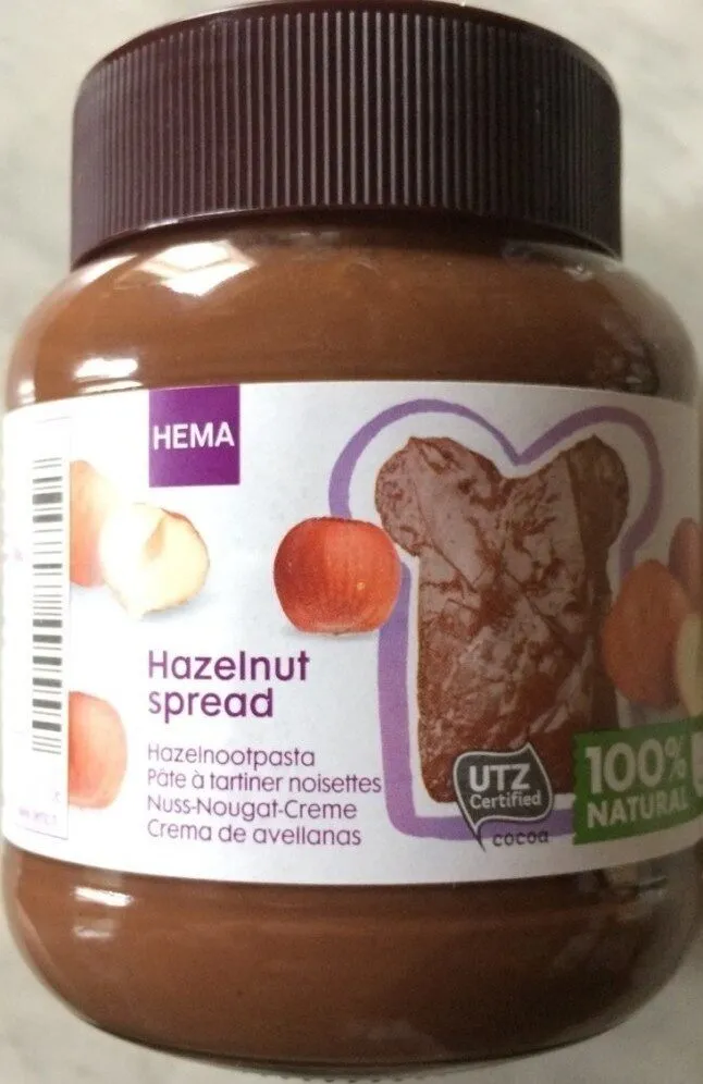 Hazelnut spread